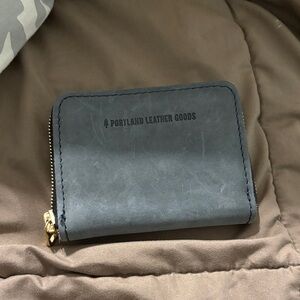 Portland Leather Goods Gray Wallet